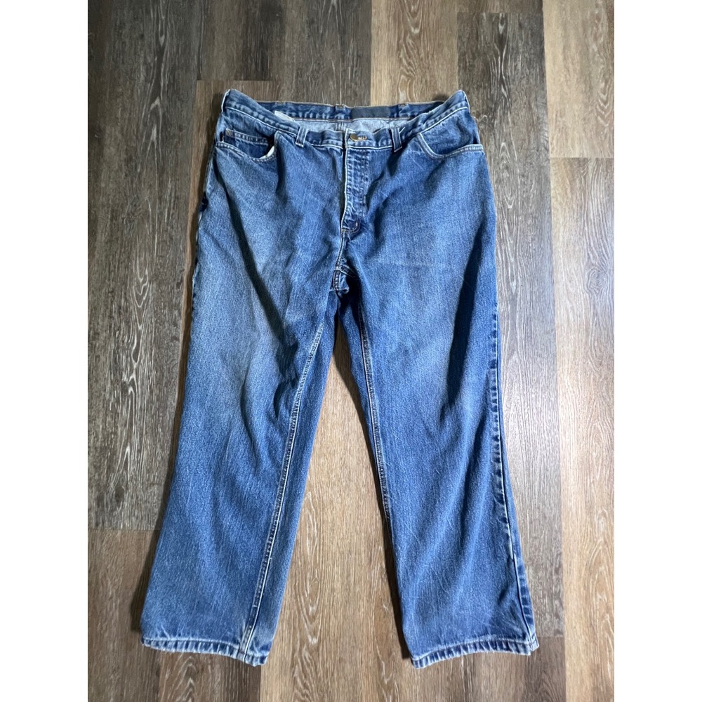 Carhartt‎ FR Jeans Mens 40x30 Blue Flame Resistant Denim Workwear Pants